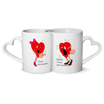 

Mugs paired I love you