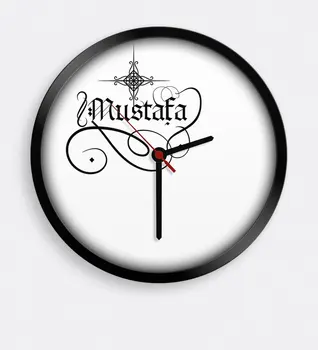 

Personalized Calligraphy Is Wood Wall Clock-5