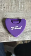 Guitarra elegir titular de plástico carcasa de plectro con adhesivo de la guitarra cajas de almacenamiento para 1-3 piezas selecciones de guitarra