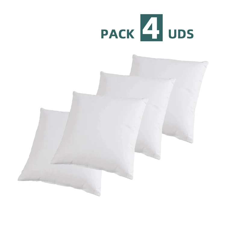 6 PCS 2,4 Cushion Filling, Decorative Cushions for sofa Chair Bed, Home  Decoration, Soft Soft Pillow, Anti-Allergy, Hollow Fiber, Cushions 45x45,  50x50