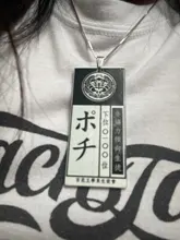 Kakegurui-collar con colgante de acrílico para Jabami Yumeko, joyería para disfraz