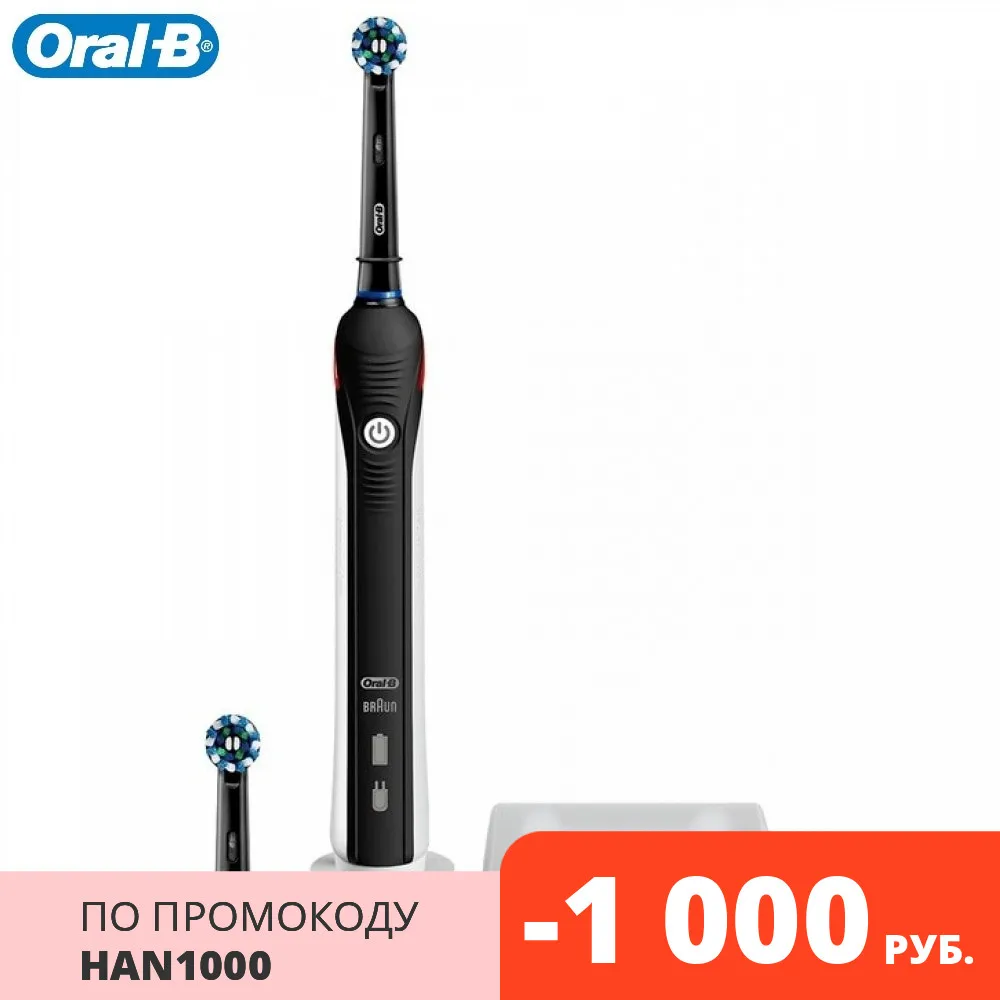 Electric toothbrush Oral-B Smart 4 4000N Black edition D601.525.3 | Бытовая техника