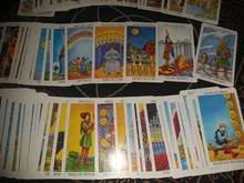 2020 gran oferta inglés piloto español espera cartas del Tarot fábrica oracle tarjeta de juego 78 unids/set
