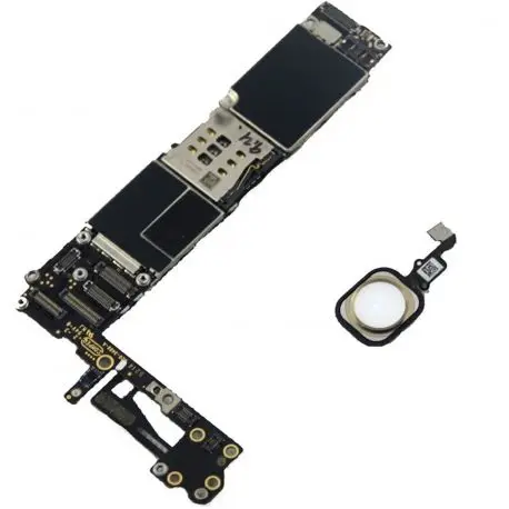 Collection  Motherboard for Apple iPhone 6 A1586 16GB With Home Button  Color Gold 