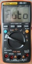 ANENG-multímetro Digital AN9002 con Bluetooth, multímetro profesional de 6000 recuentos, RMS, probador de voltaje de corriente AC/DC, rango automático