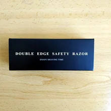 Maquinilla de afeitar de doble filo, maquinilla de afeitar de doble filo con 10 cuchillas de afeitar, Premium Wet, clásica, de Metal, se adapta a todas las cuchillas de afeitar estándar