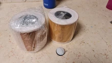 Filtros de polvo de aire para Karcher, piezas de aspiradoras, cartucho, filtro HEPA, WD2250, WD3.200, MV2, MV3, WD3, karcher, partes del filtro