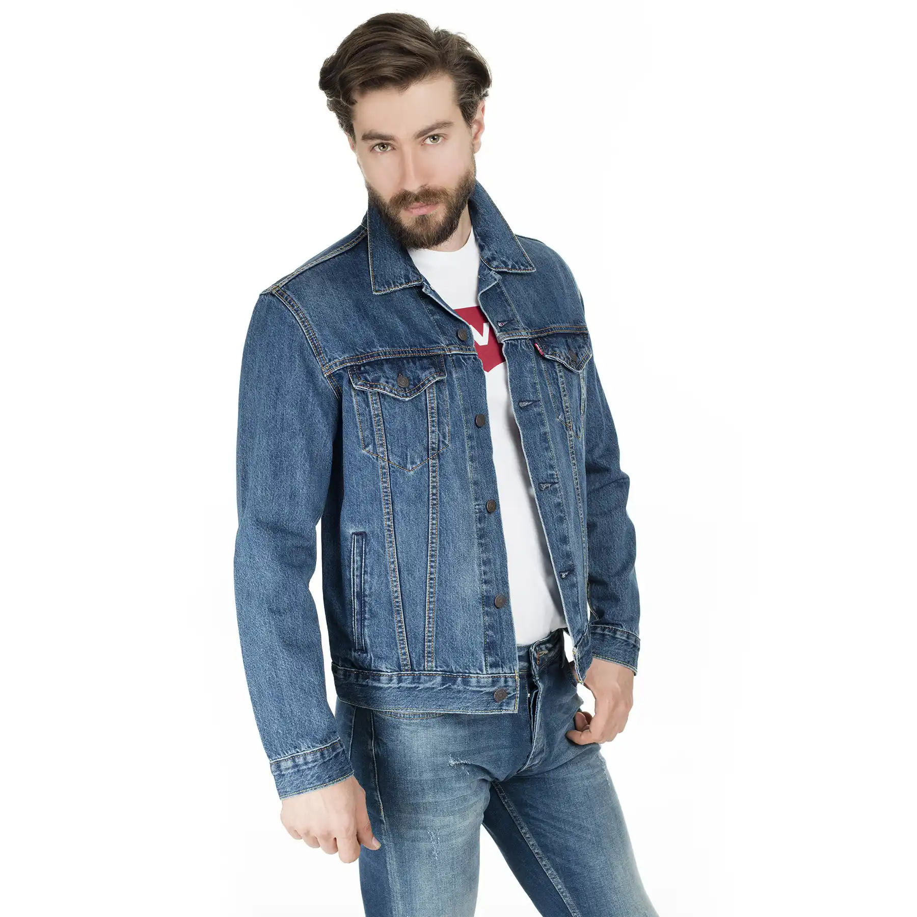 jaquetas jeans levis