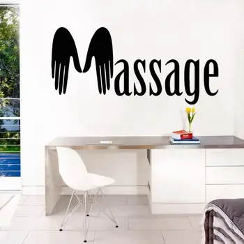

Mural Spa Hand Massage Decal Wall Sticker Art Spa Massage Room Decoration Removable A002189