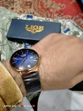 LIGE-Relojes de cuarzo con pulsera ultrafina para hombres, cronógrafo a la moda resistente al agua, deportivo y con malla de acero, de lujo, mejor marca, nuevo