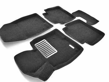 

Textile 3D mats euromat3d luxe in the salon for Mazda 6 (2013-) with a metal subspot
