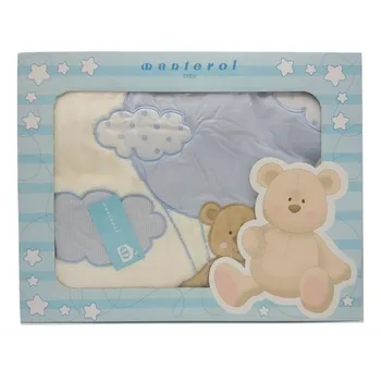 

Blanket Crib Manterol Happy 704c BEIGE