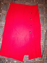 Office Skirts Open-Slit Bodycon High-Waist Plus-Size Summer Black Women Fashion Pencil