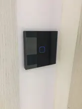 Glass-Switch-Panel Controler Touch-Switch Fire-Line Minitiger Smart Home 3-Gang Single