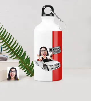 

Personalized Women 'S Boss Caricature Of Metal Water bowl (500 ml.) 2