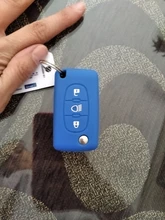 ZAD funda de silicona para llave del coche set de fundas soporte para Citroen Picasso C2 C4 C5 C6 3 funda de botón de llave caso