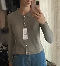 Knitted Cardigan Autumn Womens Coat New Base-Shirt Polos-Neck Inside