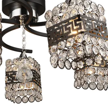 

Ceiling interior chandelier Ren in the style of art deco, 60 W, e27, for 5 lamps