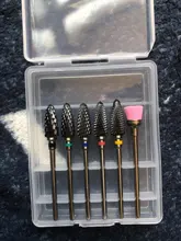 Juego de fresas para manicura, accesorios para máquina de manicura, 6 uds.