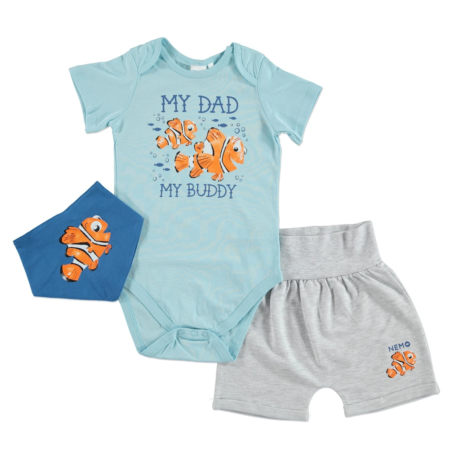 Ebebek Disney Ete Bebe Garcon Nemo Body Sans Pied Pantalon 3 Pieces Ensemble Aliexpress