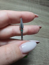 Dmoley-broca de carburo de tungsteno para manicura, accesorio de equipo de arte de uñas, pulidor de limas