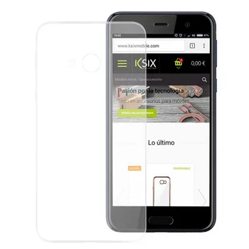 

Case for Htc cell phone Flex Ultrafina transparent