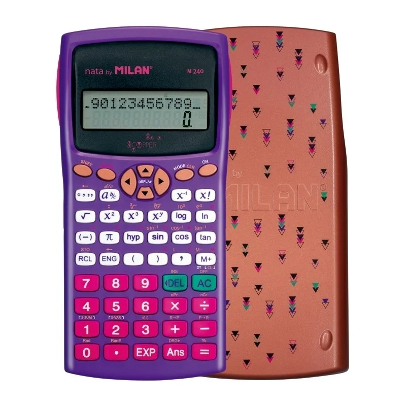 Калькулятор научный Milan M240 12 разрядов 240 функций фиолетовый (159110CPBL) | Компьютеры и