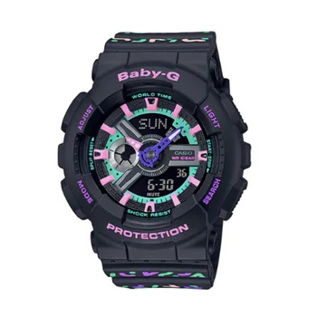 

Casio Women G-Shock Multi-Function Digital Watches Waterproof Ladies Sport Baby-G Smart Light Watch Silicone Band Clock BA-110TH