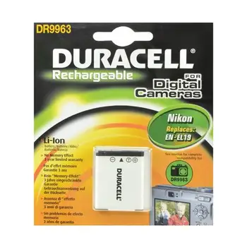 

DR9963, 700 mAh, camera, lithium ion battery, 4 cm, 3,1 cm, 6 mmDURACELL11.92