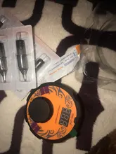 Kit de máquina profesional de tatuajes con fuente de alimentación, bolígrafo rotativo, con cartuchos de agujas, para maquillaje permanente, cejas, micropúas