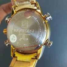 NAVIFORCE militar deportes relojes hombres lujo marca Digital reloj de cuarzo hombres impermeable reloj Relogio Masculino