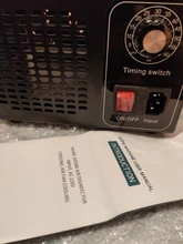 Generador de Ozono de 60 g/h, purificador de aire, desinfección, esterilización, elimina el olor, ozonizador O3, 48g, 110V