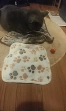 Blanket Dog-Mattress Pet Paw Dogs Coral Small Soft Medium Cat And Pet-Supplies Plush