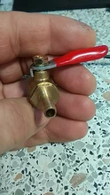 Pipe-Fittings Valve Ball Hose Barb Inline Water-Oil Brass Shutoff 6mm-12mm Air-Gas