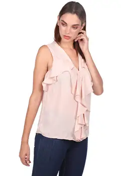 

V-NECK FLYWHEEL FUTHER BLUZ