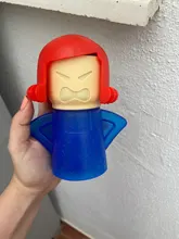 Limpiador de microondas fácil de limpiar, limpiador de vapor para horno microondas, electrodomésticos para la limpieza de la cocina