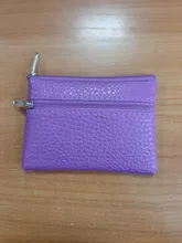Monedero de cuero de moda para mujer, cartera para Cambio, Mini monedero con cremallera, carteras con llavero para niños, 2019
