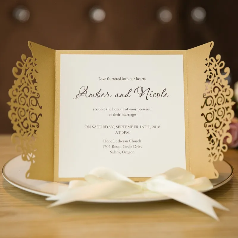  Wedding Invitation Dies Metal Cutting Dies New 2020 Scrapbooking Valentine's Day Decoration Craft D - 4000506108587