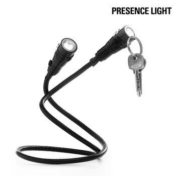 

Double LED flashlight flexible with magnet Presence Light
