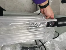 COSWALL para POP 3 hembra 2 puerto de carga USB de la Mesa de cocina toma para escritorio retráctil enchufe de la UE de cuerpo de aluminio de fondo azul