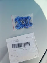 Mosquetón de aleación de aluminio D, 10 Uds., Clip de resorte, llavero con ganchos, mosquetón de escalada para llaves, herramientas de Camping