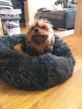 De Lujo suave cama de peluche para perro en forma de bolsa de dormir perrera gato sofá para cachorro cama del animal doméstico Casa de invierno cálido camas cama perro cama del perro