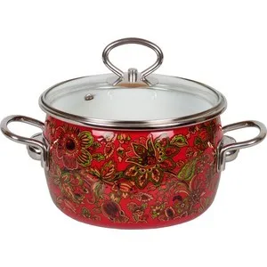 

Casserole enameled 4.0 L vitross Imperio (8sc205s Cherry)