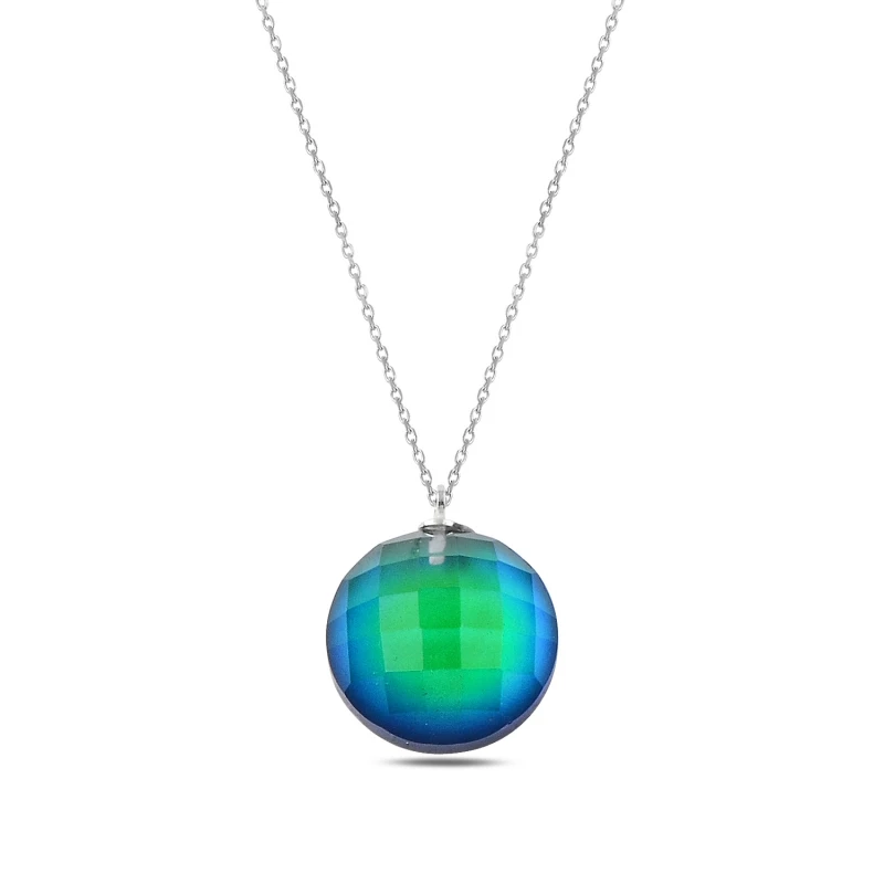 

Armagano Feel Stone Round Necklace