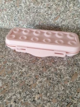Caja de huevos portátil a prueba de golpes, soporte de plástico para huevos, caja para el frigorífico, caja de almacenamiento para huevos