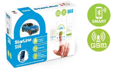 Автосигнализация StarLine S66 BT GSM Охранно-телематический комплекс