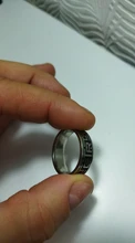 MANGOSKY-Anillo de diseño negro Vintage para hombre, 8mm, nuevo