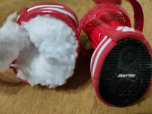 4 unids/set zapatos para perros de invierno de perro caliente botas de nieve zapatos de cuero de la PU para perros pequeños perros Chihuahua impermeable antideslizante cachorro para mascotas zapatos