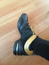 Las mujeres zapatos de baile suela exterior blanda mujer aliento Jazz calzado de Hip Hop deportes característica zapatillas de baile de mujer moderna zapatos de Jazz