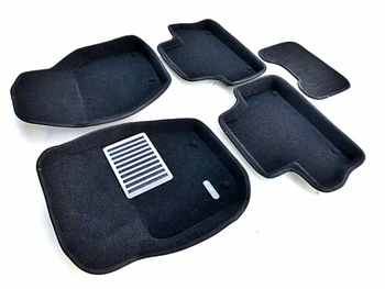 

Textile 3D mats euromat3d luxe in the interior for Volvo XC60 (2008-2017) / S60 (2010-2017) with metal sub-spot